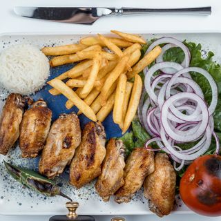 Крылышки на мангале