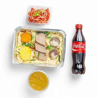 Комбо Бешбармак с колой