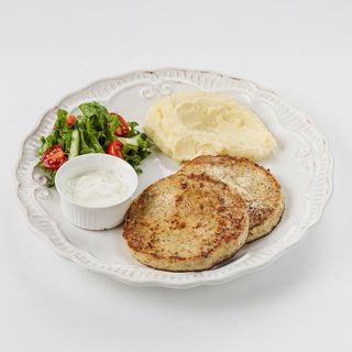 Детская куриная котлета