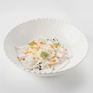 Равиоли с семгой