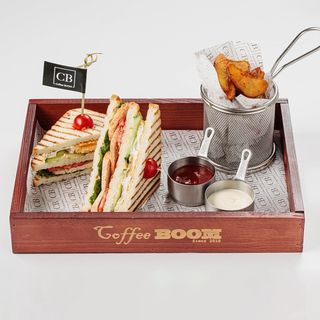 Клаб-сэндвич с курицей