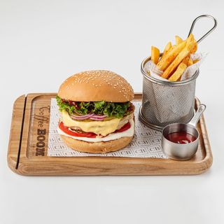 Бургер меню куриный