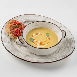 Крем-суп чечевичный