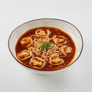 Рамен с пельменями
