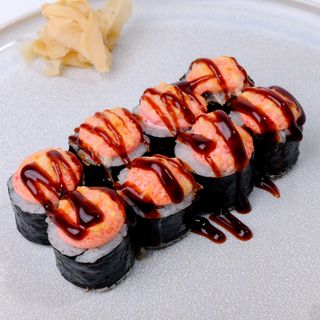 Запеченный Лосось Чиз (8 шт.)