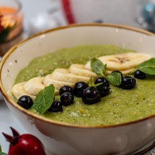 Каша с матчей