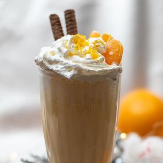 Молочный коктейль мандаринка