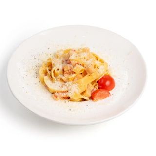 Паста с семгой