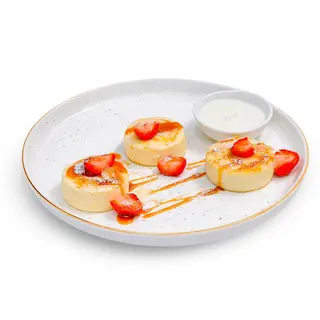 Сырники с карамелью