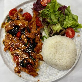 Курица в соусе терияки