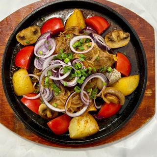 Баранина на жаровне