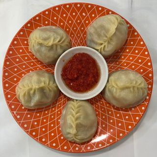 Манты с тыквой