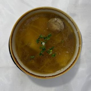 Мясо по казахски с тестом