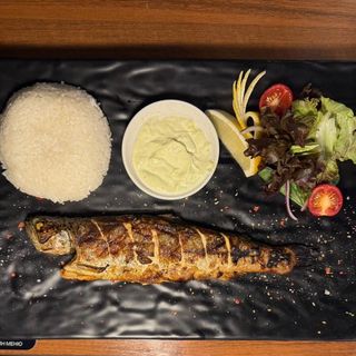 Форель на гриле