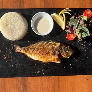 Дорадо на гриле