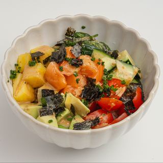 Поке с лососем