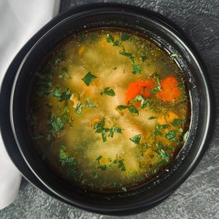 Суп уха из семги