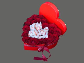 Розы с "Raffaello"