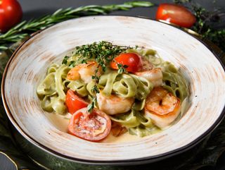 Тальятелле с креветками (300гр)