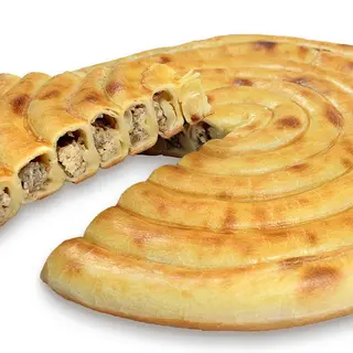 Пирог особый с грибами