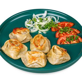 Манты жареные