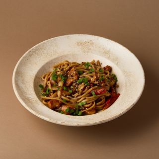 Удон с курицей