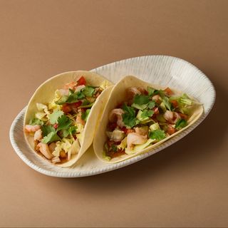 Тако с креветками