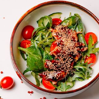Терияки тауық салаты/ салат с курицей терияки