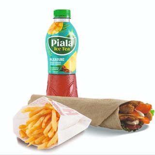 Тортилья с курицей, фри, Piala