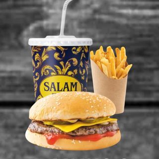 Микс с чизбургером