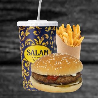 Гамбургер + Картофель фри + напиток