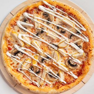 Курица с грибами