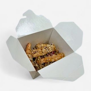 Лапша Wok с креветками