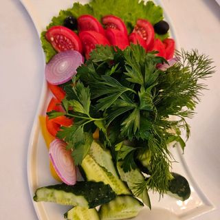 Овощная тарелка