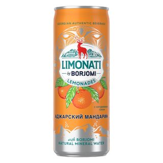 Limonati by Borjomi со вкусом аджарского мандарина