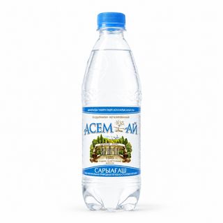 Вода Асем Ай Cарыагаш минеральная негазированная, 0.5 л