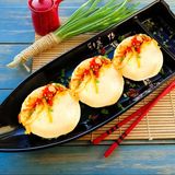 Сиыр еті, қырыққабат және саңырауқұлақ қосылған бао 130г 1шт /Бао с говядиной, капустой и грибами 130гр 1 шт