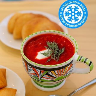 Борщ с говядиной (460 г) в замороженном виде