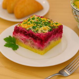 Салат Сельдь под шубой (400гр)