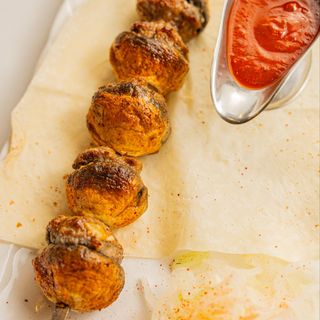 Фаршированные шампиньоны 