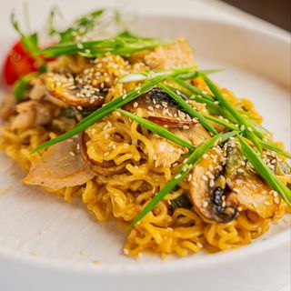 Сырный рамен