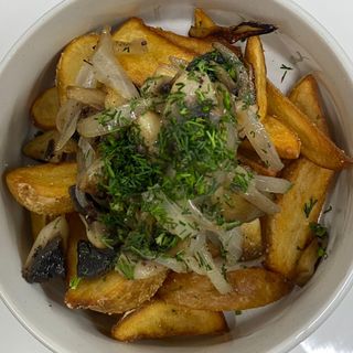 Картофель по-Деревенски с грибами (150 г.)