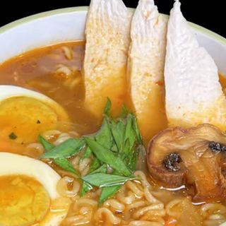 Рамен с курицей