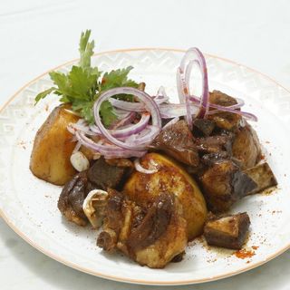Казан кебаб с бараниной