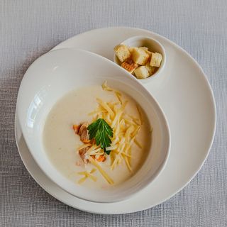 Сырный крем-суп