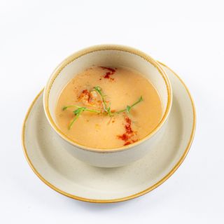 Суп-пюре с креветками