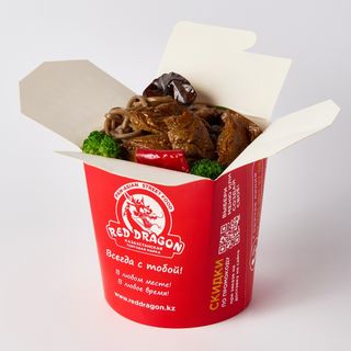 Лапша с телятиной 