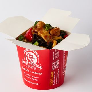 Лапша с курицей