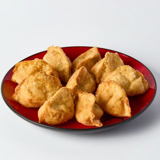 Пельмени жареные с говядиной 10 шт.