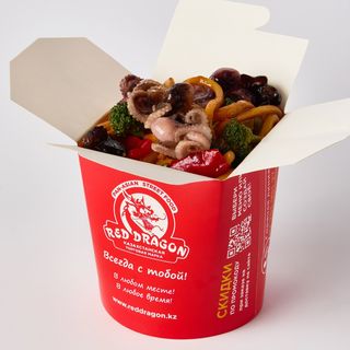 Лапша с осьминогами